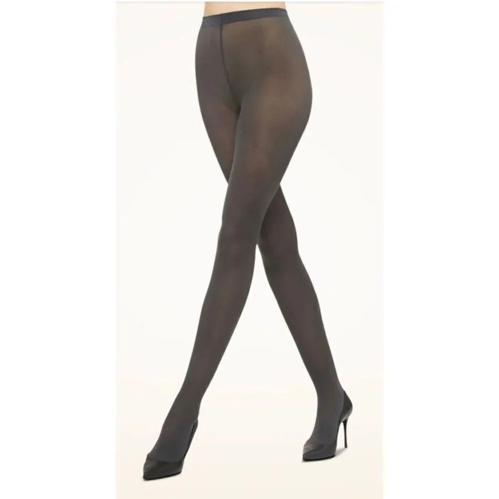 Wolford Velvet De Luxe 50 Tights black size small new in package